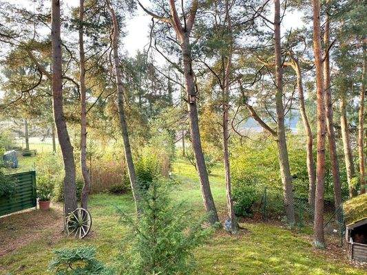 Blick vom Schlafzimmer