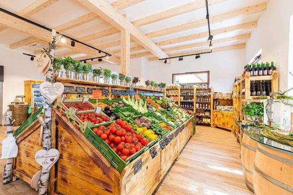 Verkaufsfläche im Laden