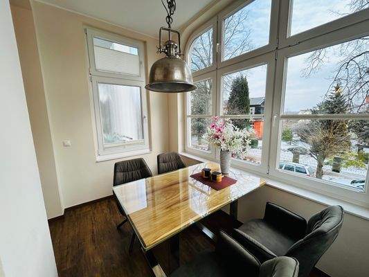 Essplatz im Wintergarten