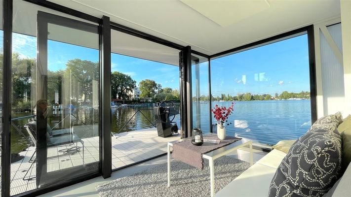 Ausblick vom Sofa