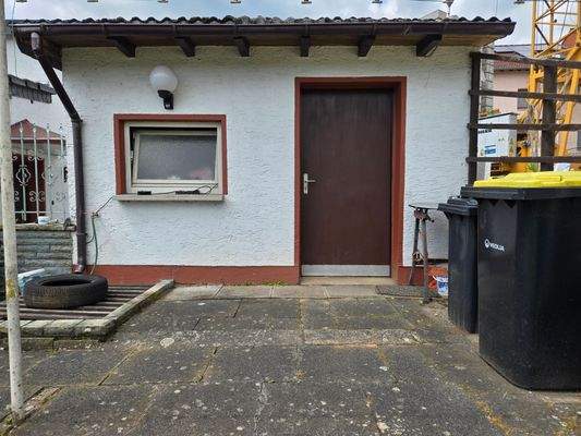 Hintereingang Garage