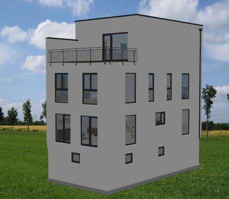 Modernes Stadthaus living