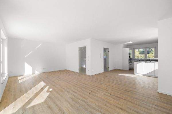 Wohn-, Ess- und Küchenbereich,