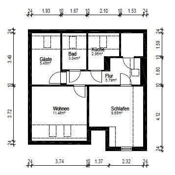 Grundriss Dachgeschoss
