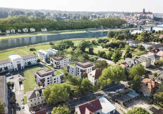 Wohnanlage an der Elbe