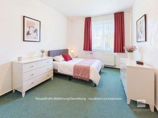 Schlafzimmer 2/3 (KI)