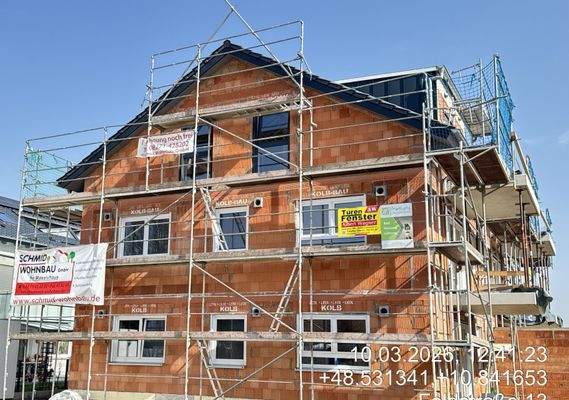 Ansicht West Baustelle