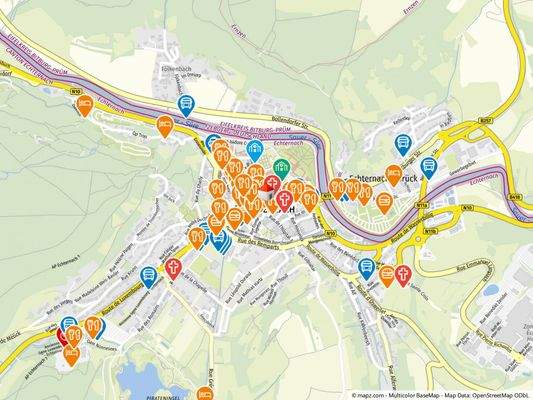 Geolyzer Kartenausschnitt