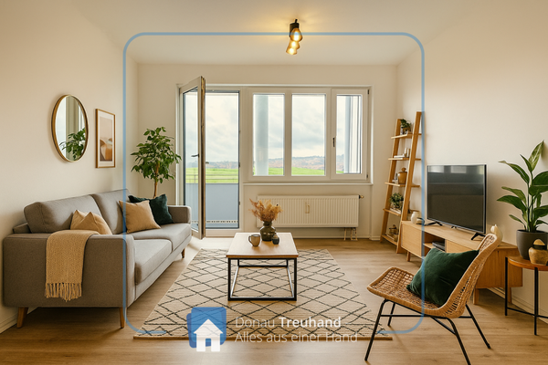 Einrichtungsbeispiel Wohnraum