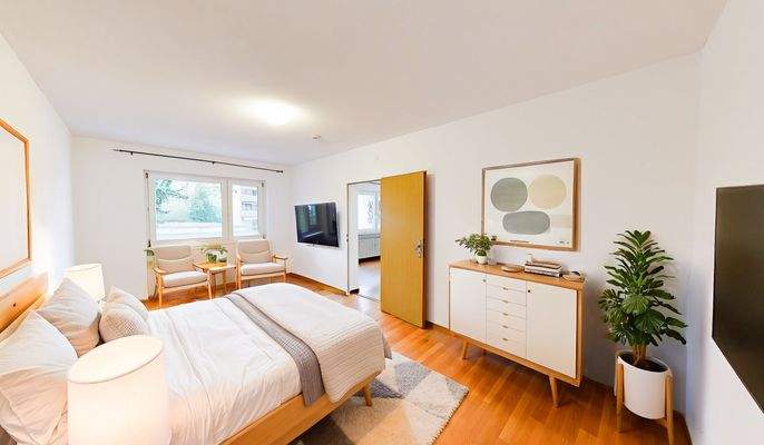 Schlafzimmer  Einrichtungsbeispiel