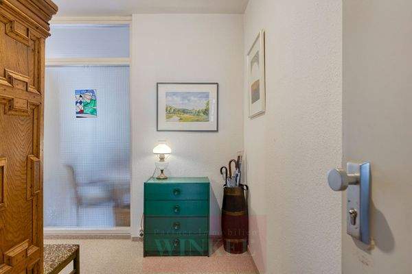 Blick in die Diele vom Eingang aus