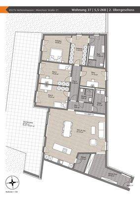 Grundriss Wohnung 37