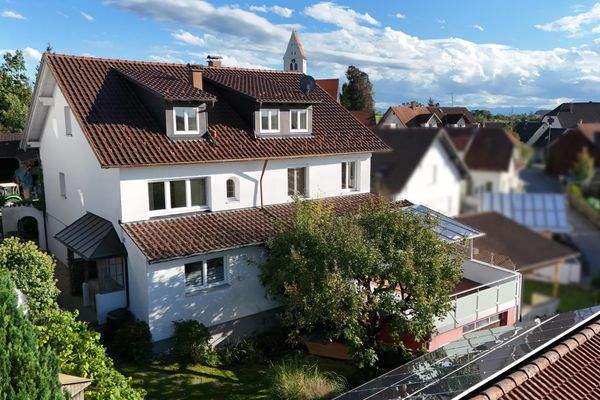 Rückseite des Hauses