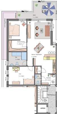 Dachgeschoss Wohnung 6