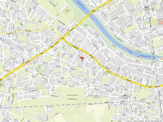 Geolyzer Kartenausschnitt