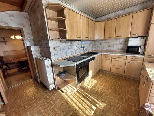 Wohneinheit 4 - Küche im Obergeschoss