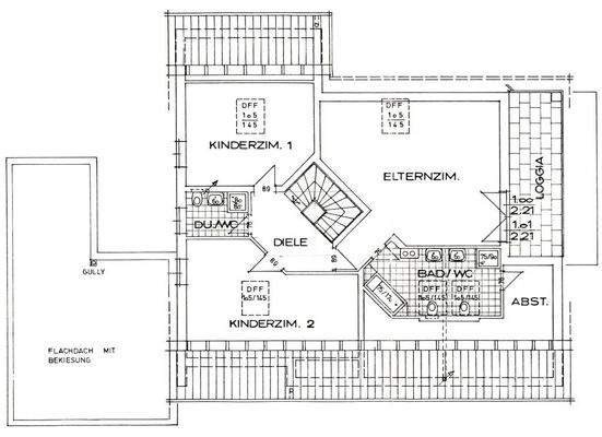 Grundriss Dachgeschoss