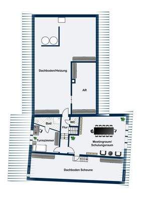 Dachgeschoss Haupthaus
