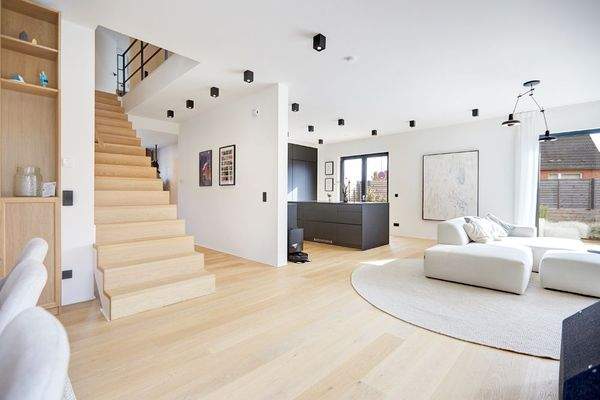 Heller Wohn-Essbereich