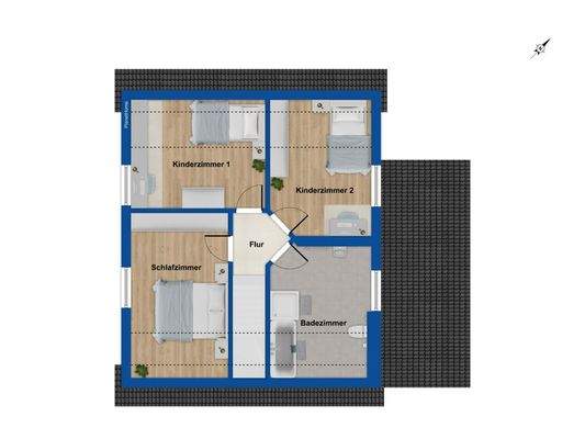 Grundriss Dachgeschoss