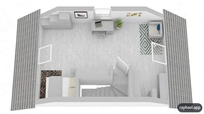 Dachgeschoss - unverbindliche Illustration!