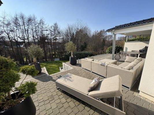 Terrasse gen Südwesten