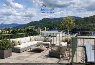 Teilansicht der visualisierten Dachterrasse