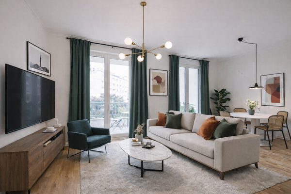 Offener Wohn- und Essbereich