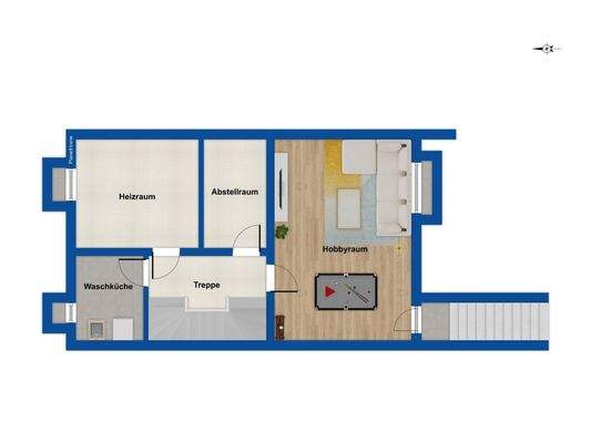 Grundriss - Kellergeschoss