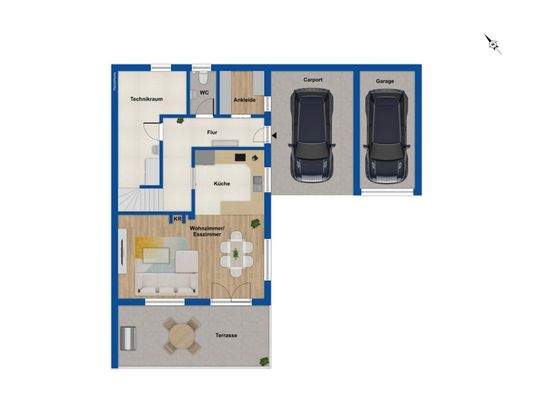 Grundriss Erdgeschoss