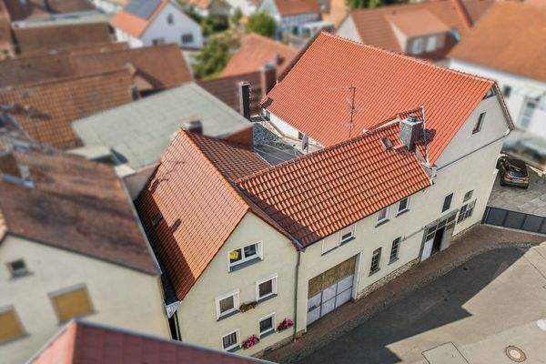 Luftansicht 2 Vorderseite des Ensembles