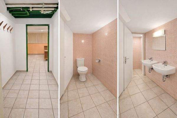 Sanitäranlagen optionaler Partykeller