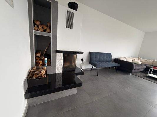 Wohnbereich/ Kamin