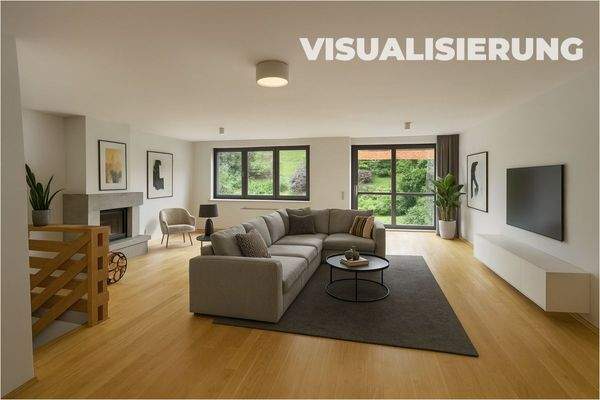 Peter Dondorf Immobilien - Musterbild (KI genergiert) Wohnzimmer