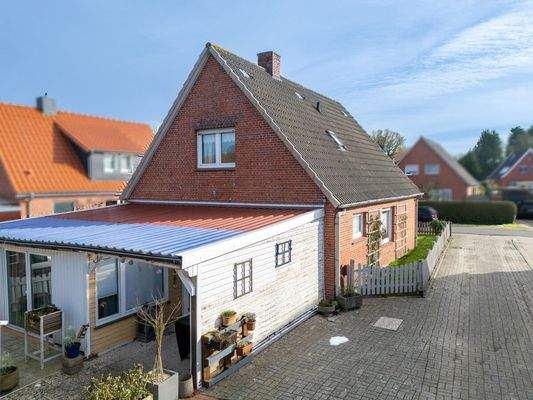 Blick auf die Immobilie