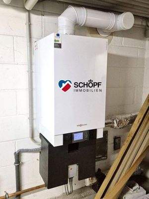 Keller: Heizingsanlage Gastherme BJ 1990