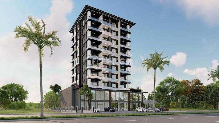 Sea View Apartments in Mersin Mezitli with Spacious Layouts