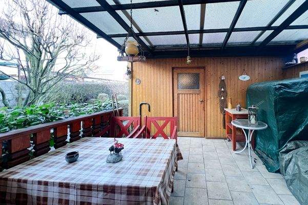 Gemütliche Terrasse