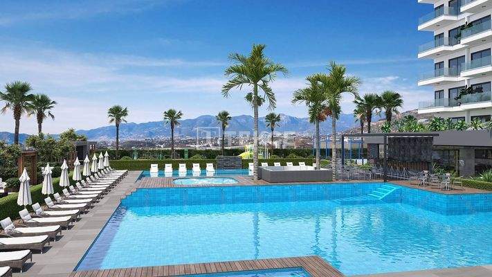 Stunning City and Sea View Flats in Mahmutlar Alanya