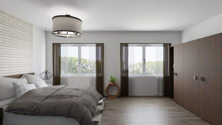 großes Schlafzimmer