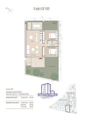 Kreta, Maleme: Neubau - Apartment in Komplex mit erdiger Ästhetik zu verkaufen