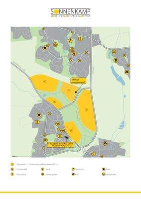 Lageplan im Sonnenkamp