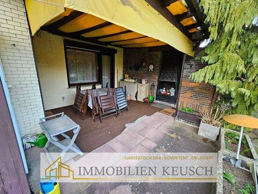 Überdachte Terrasse