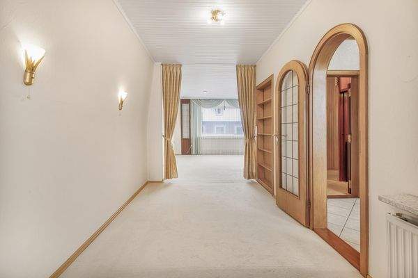 Essbereich im Dachgeschoss