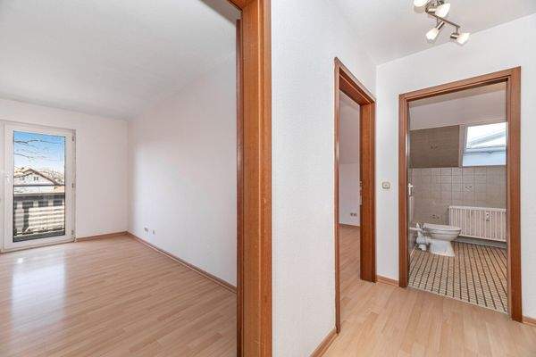 Flurblick in alle Zimmer