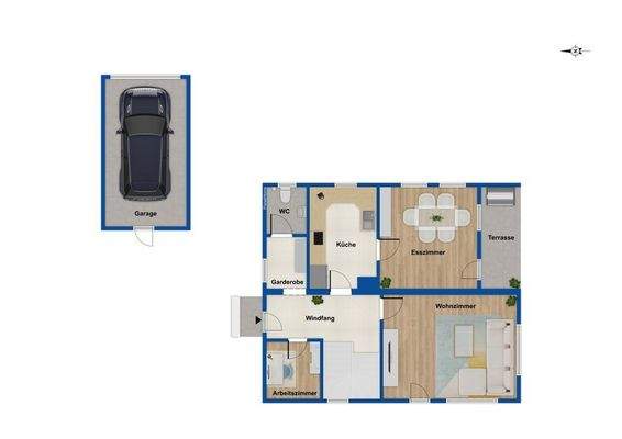 Grundriss Erdgeschoss