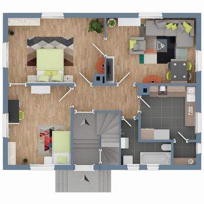 Grundriss Erdgeschoss