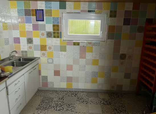 Wirtschaftsküche im Keller