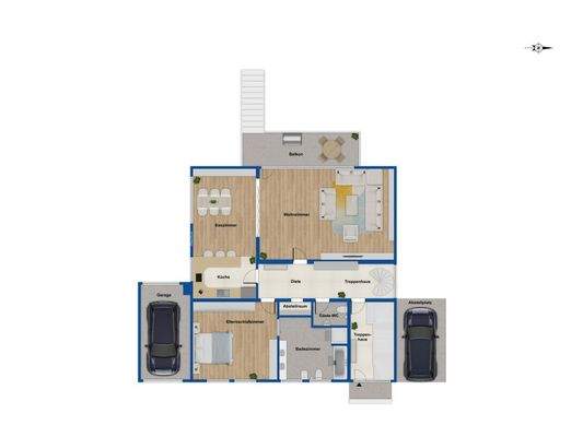 Grundriss Erdgeschoss