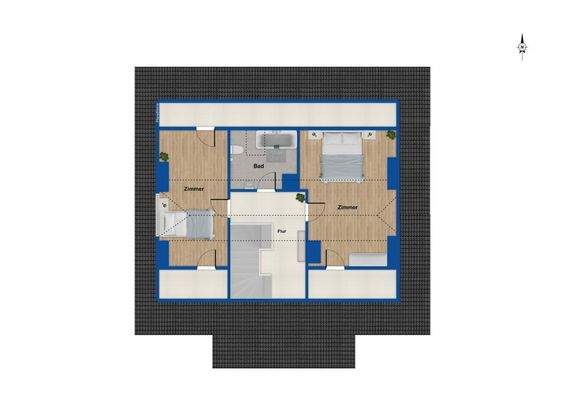 Grundriss Dachgeschoss